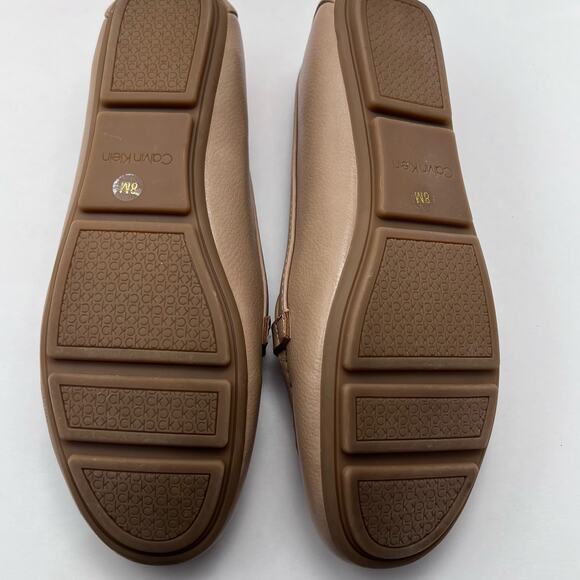 Women's Calvin Klein Light Brown Flat Loafer, Size 8M - Picture 9 of 10